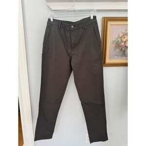 Birddogs Stretch Khaki Performance Lined Chino Pant Broose Wayne Gray Size 32x30